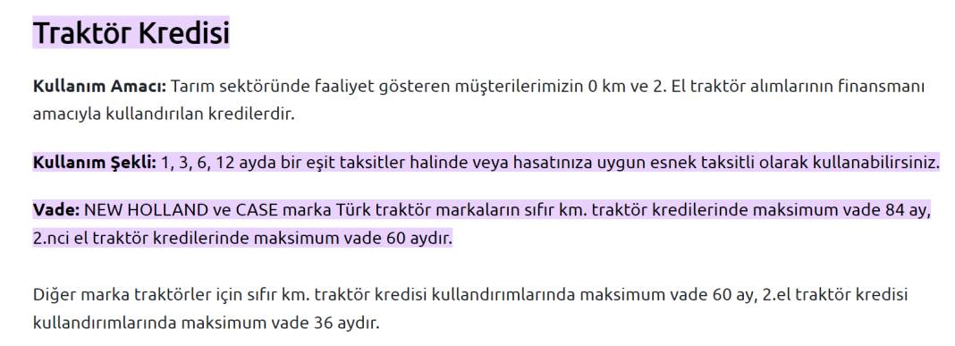 Çiftçiler dikkat! New Holland traktör alımlarına o bankadan kredi desteği: Şimdi çekin, 84 ayda geri ödeyin 5